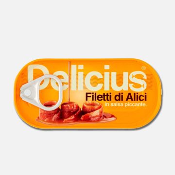 Anchovy Fillets in Spicy Sauce 46 gr — 46 g (1.6 oz)