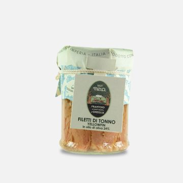 Handcrafted Yellowfin Tuna Fillets in Olive Oil — 185 g (6.5 oz)