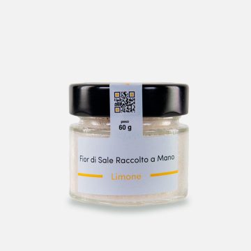 Sicilian Hand-Harvested Lemon Sea Salt (60 grams) — 60 g (2.1 oz)