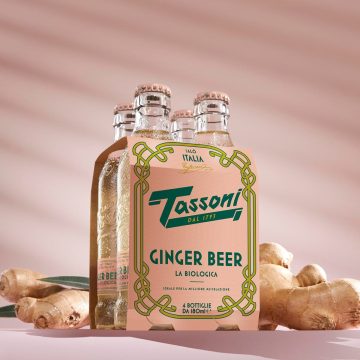 Tassoni Ginger Beer La Biologica – Organic Italian Ginger Beer (180ml) — 180 ml (6.1 fl oz)