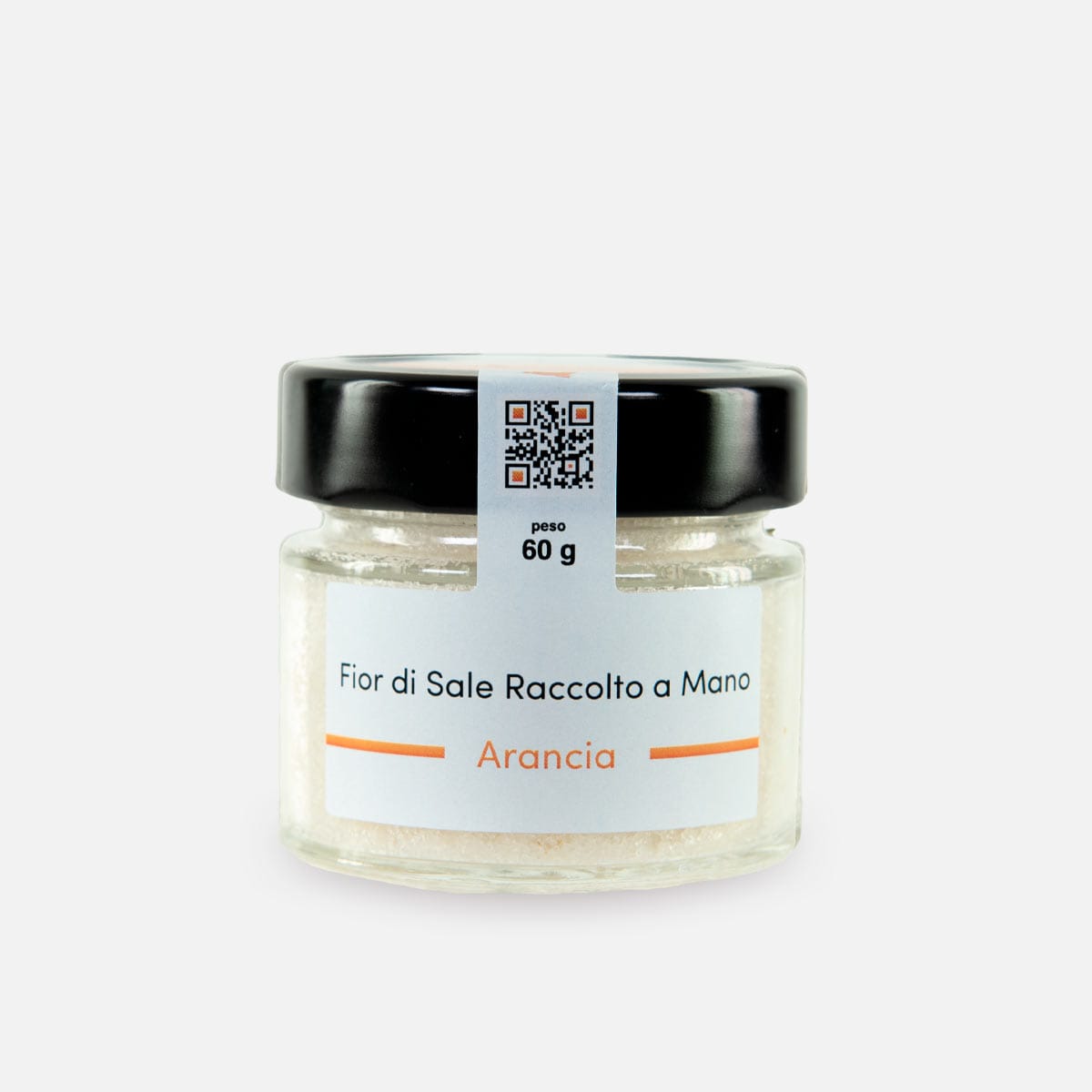 Sicilian Hand-Harvested Orange Sea Salt (60 grams) — 60 g (2.1 oz)