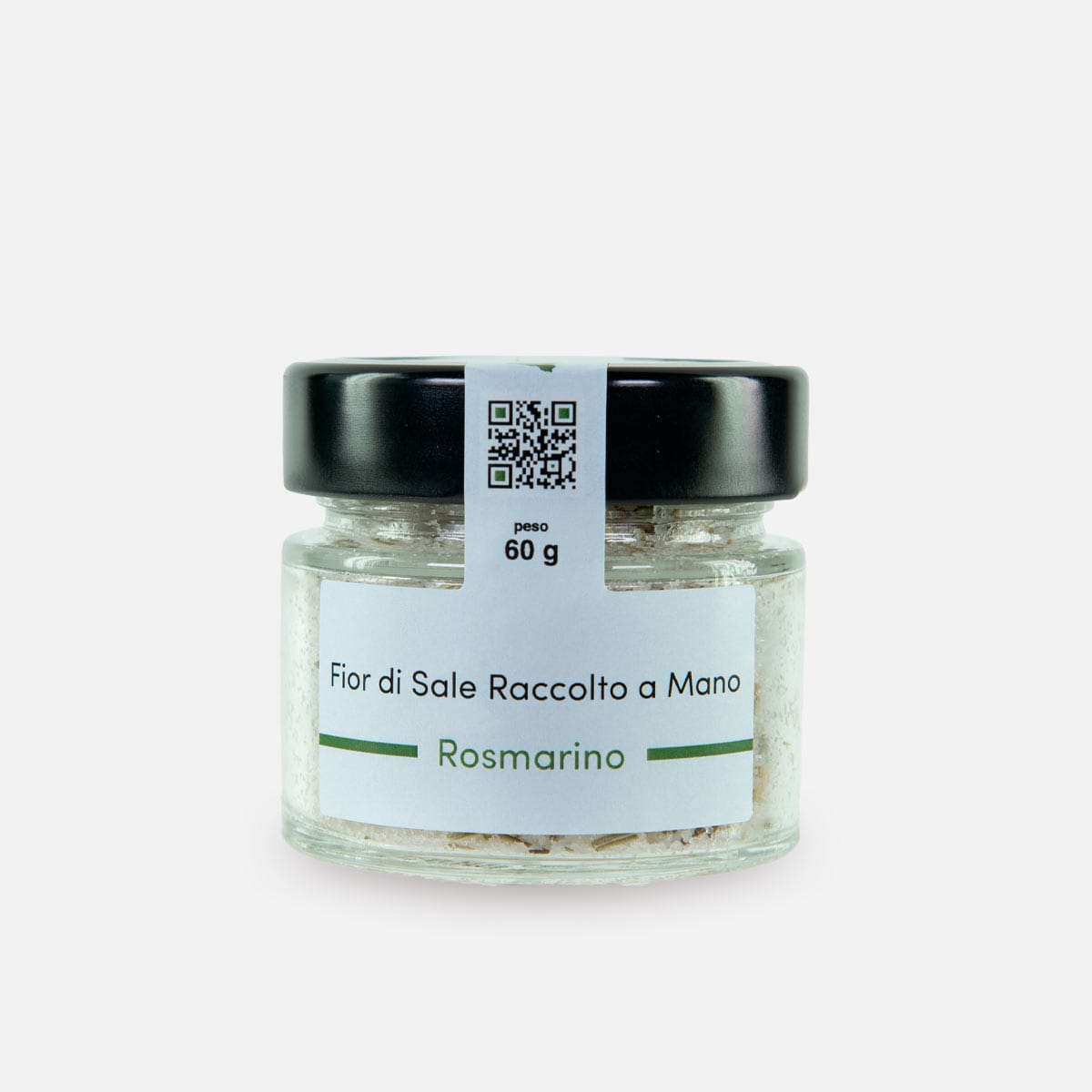 Sicilian Hand-Harvested Rosemary Sea Salt (60 grams) — 60 g (2.1 oz)