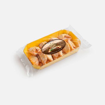 Bauletti Albicocca – Italian Apricot Jam Shortbread Cookies — 200 g (7.1 oz)
