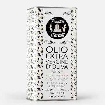 Demetra Italian Extra Virgin Olive Oil – 5L Tin by Frantoio Cavalli — 5 Liters