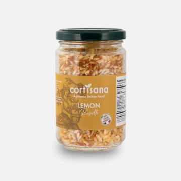 Lemon Risotto – A Mediterranean Delight, 100% Made in Italy — 220 g (7.8 oz)