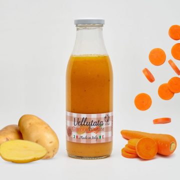 Carrot and Potato Velouté – 100% Natural and Artisanal — 500 ml (16.9 fl oz)