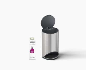 Arc™ 10L Easy-push Stainless-steel Pedal Bin Starter Set