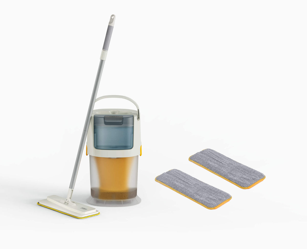 UltraClean Microfibre Floor Mop Cleaning System with Replacement Pads