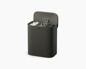 Tota 2 Trio 90L Forest Grey Laundry Separation Basket