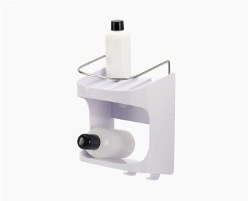 Capsule™ 2-tier White Shower Shelf