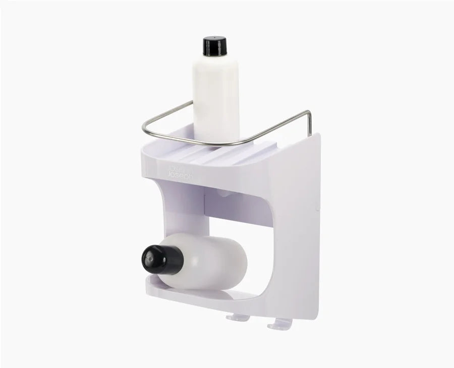 Capsule™ 2-tier White Shower Shelf