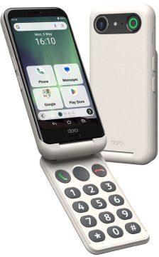 Doro Aurora A20 - 64GB + 4GB - Black / White